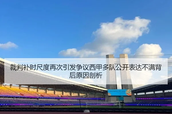 裁判补时尺度再次引发争议西甲多队公开表达不满背后原因剖析